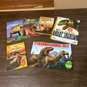 Dinosaur Book Collection for Reptile Enthusiasts